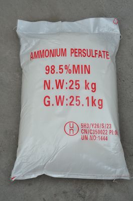 Batterijenindustrie Ammoniumpersulfaat Cas Hoog oxiderend Cas 7727 54 0